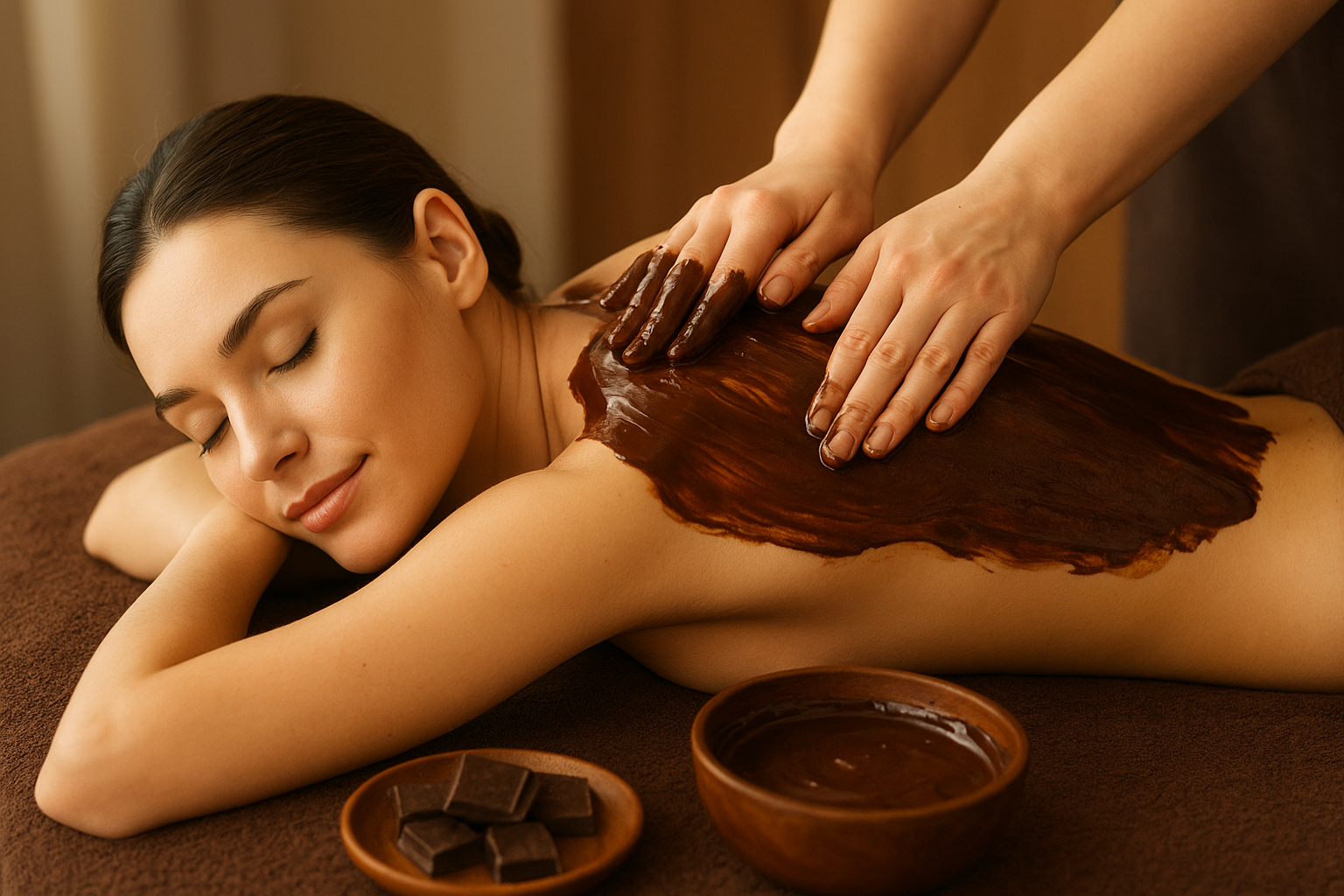 Massage au chocolat chaud – Moon & Star